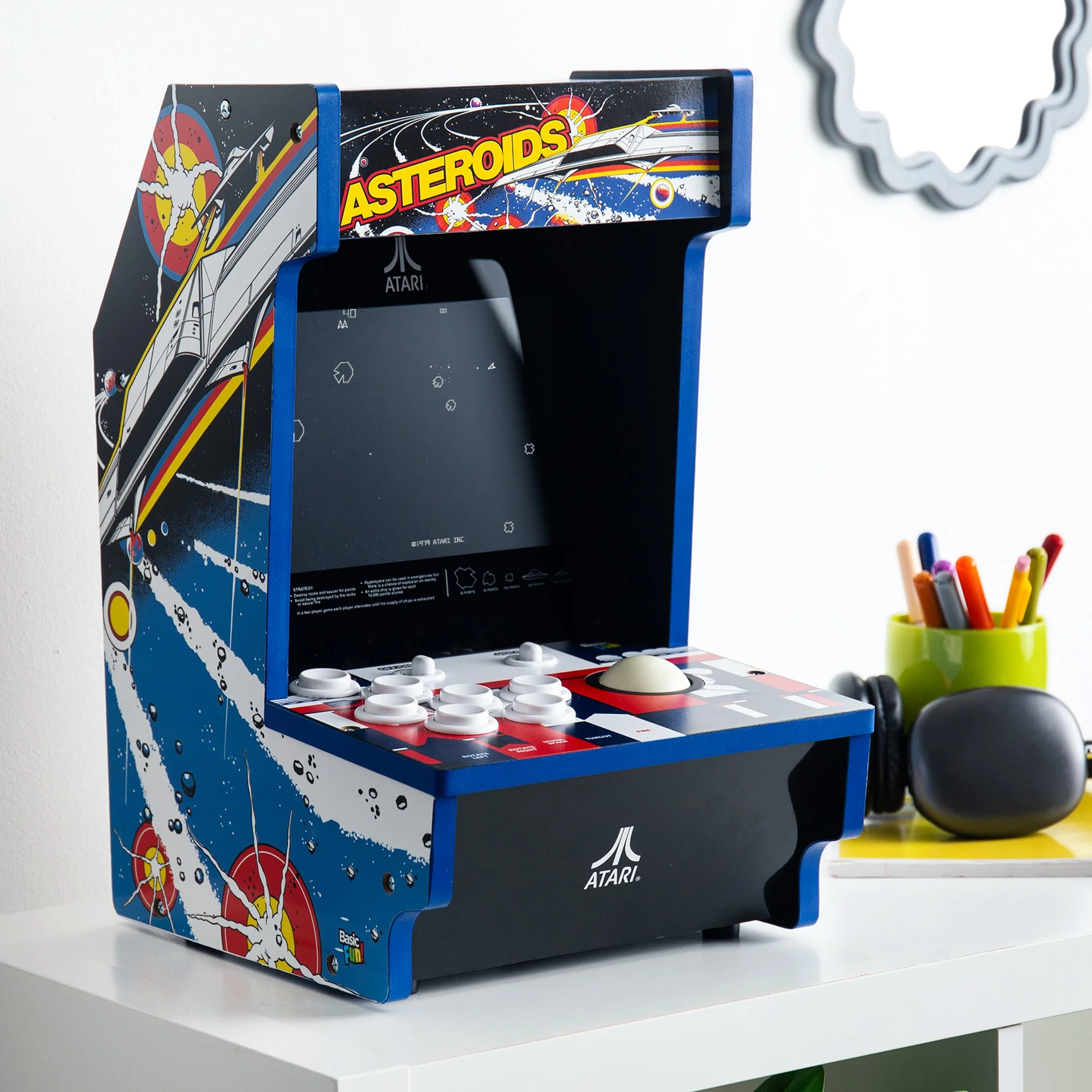 ARCADE CLASSICS – ASTEROIDS COUNTER SERIES, 5 GAME CABINET - Image 8