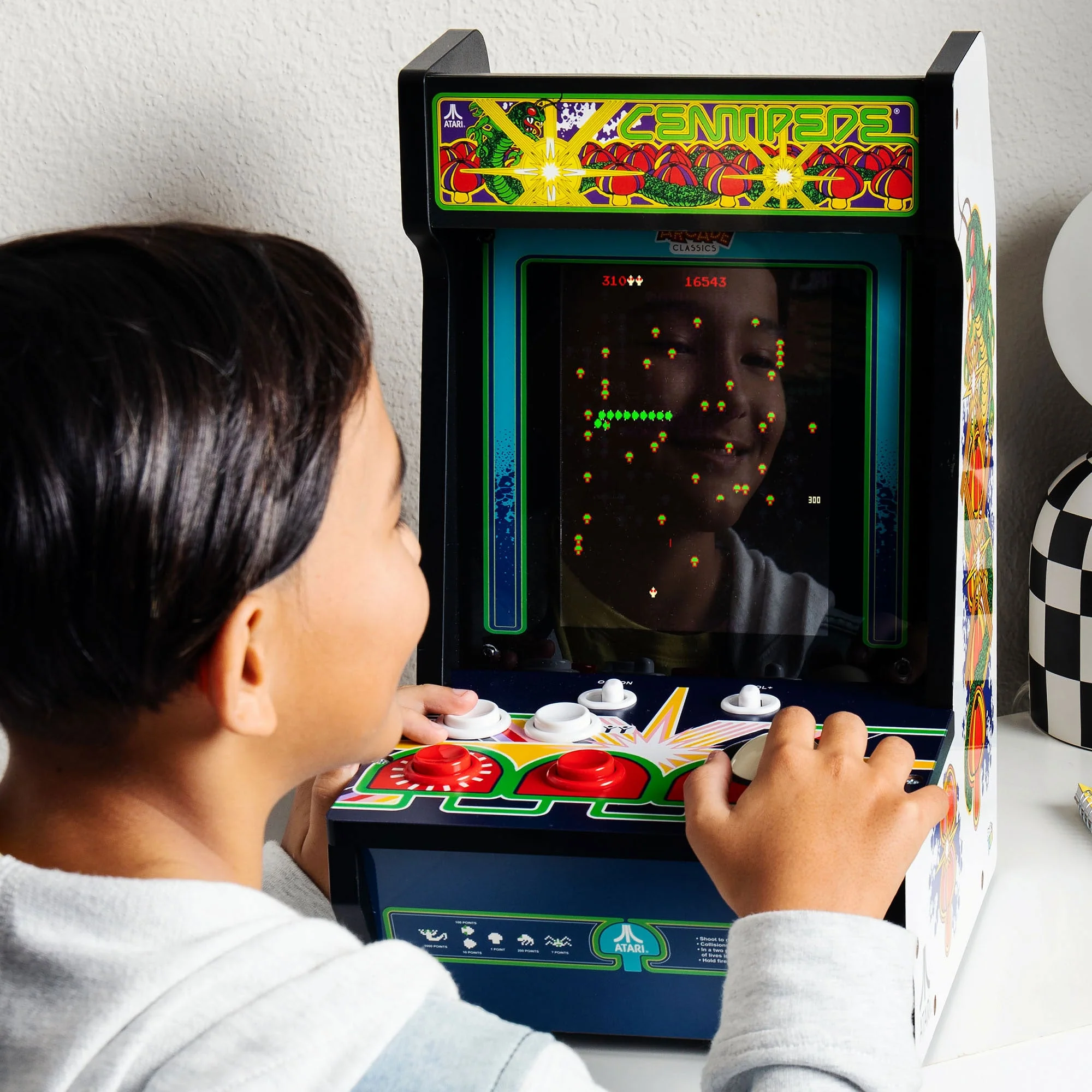 ARCADE CLASSICS – CENTIPEDE COUNTER SERIES, 5 GAME CABINET - Image 2