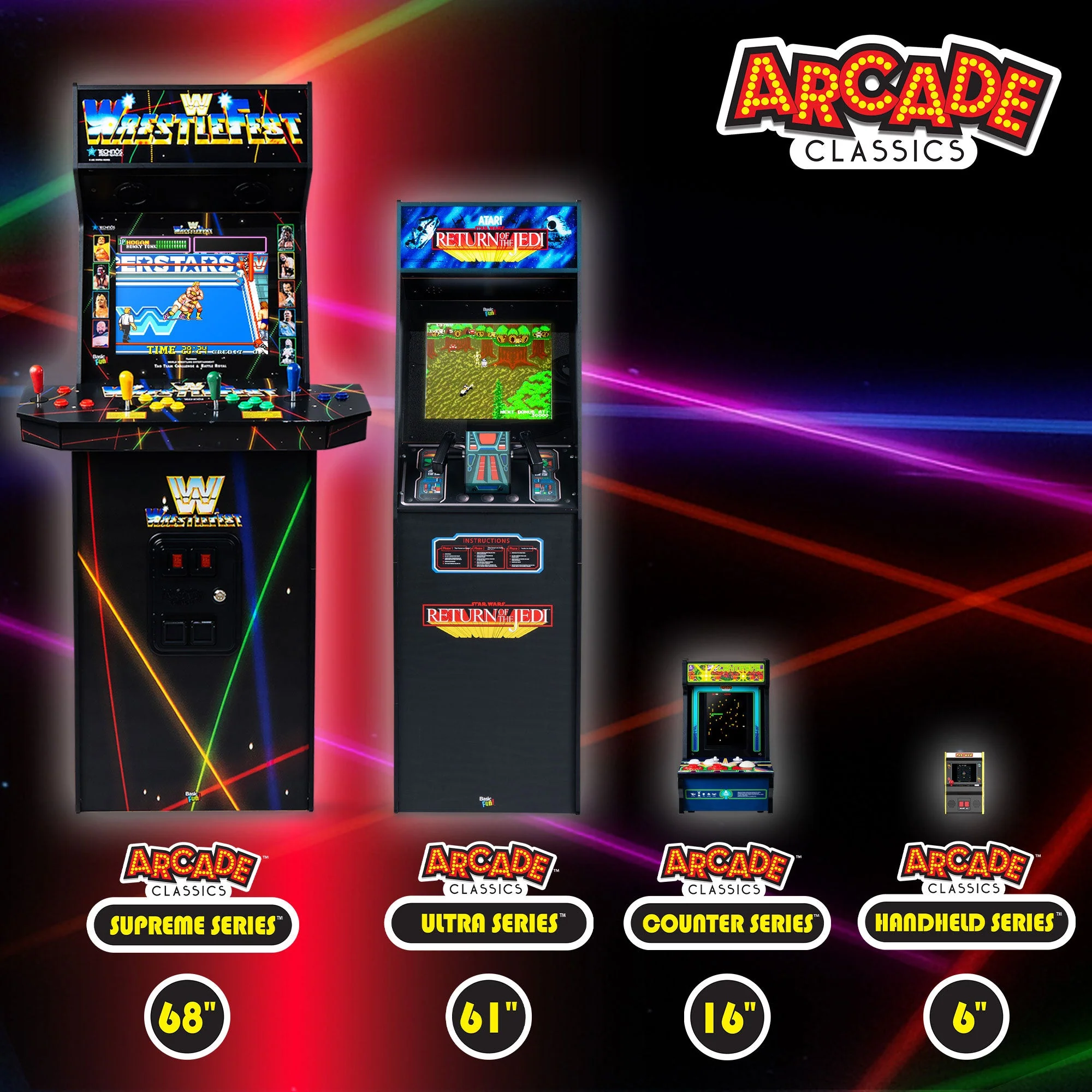 ARCADE CLASSICS – CENTIPEDE COUNTER SERIES, 5 GAME CABINET - Image 7