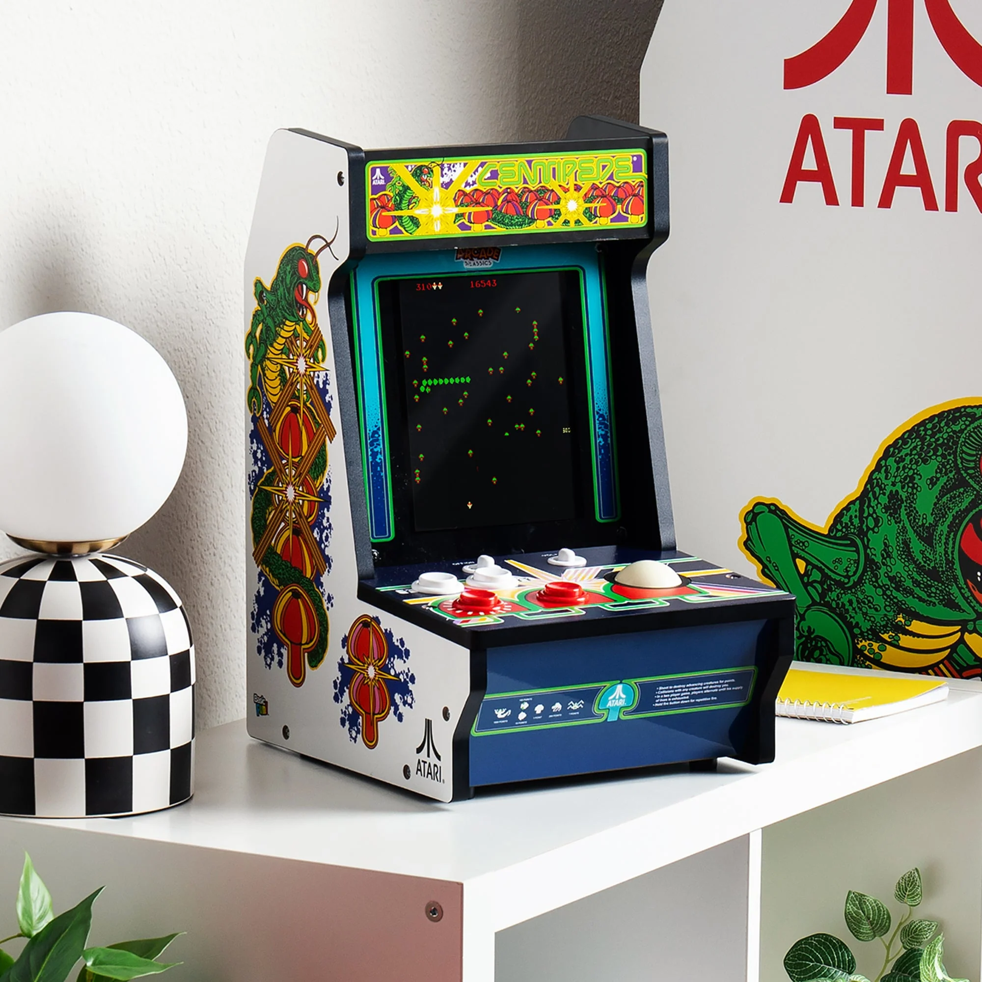 ARCADE CLASSICS – CENTIPEDE COUNTER SERIES, 5 GAME CABINET - Image 8
