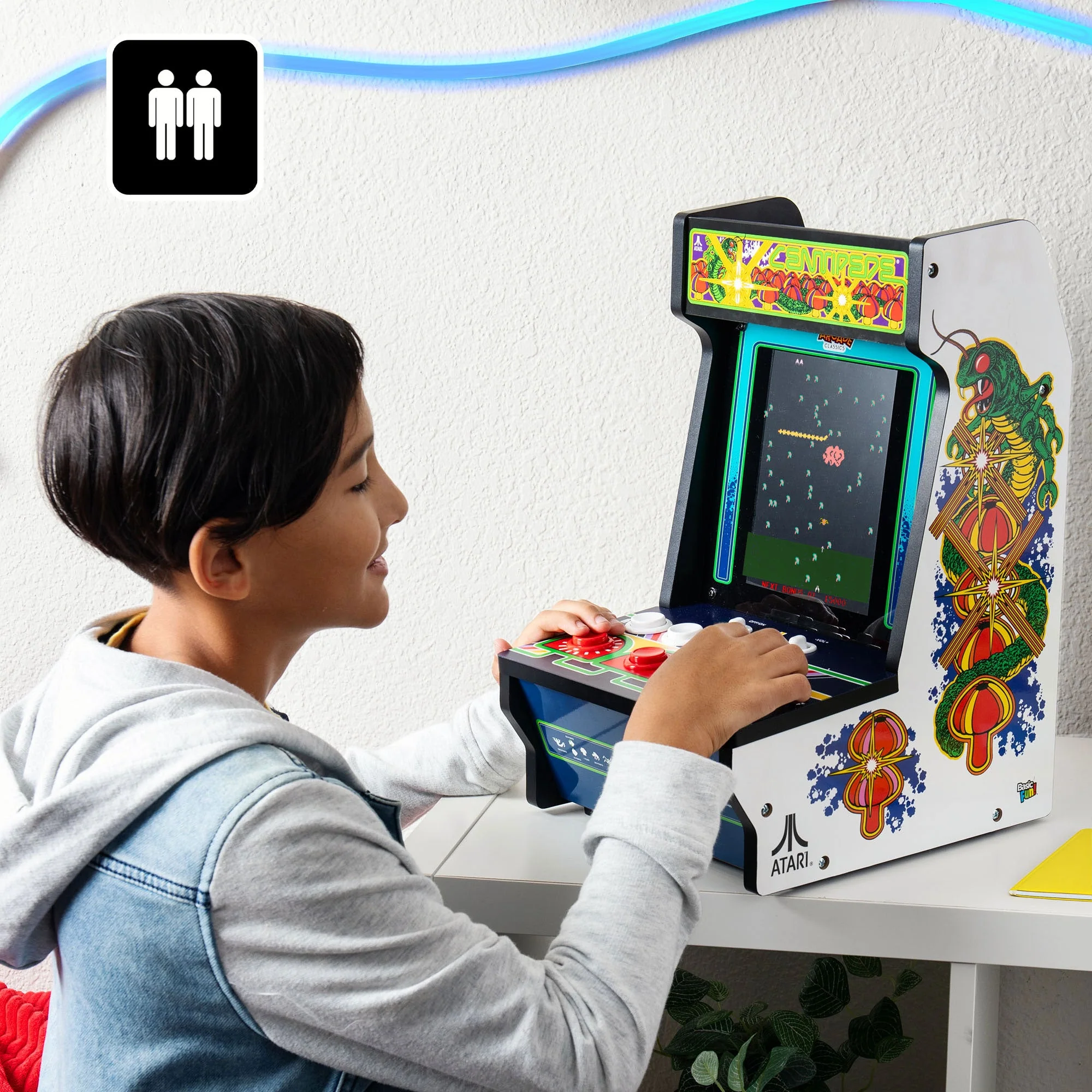 ARCADE CLASSICS – CENTIPEDE COUNTER SERIES, 5 GAME CABINET - Image 9