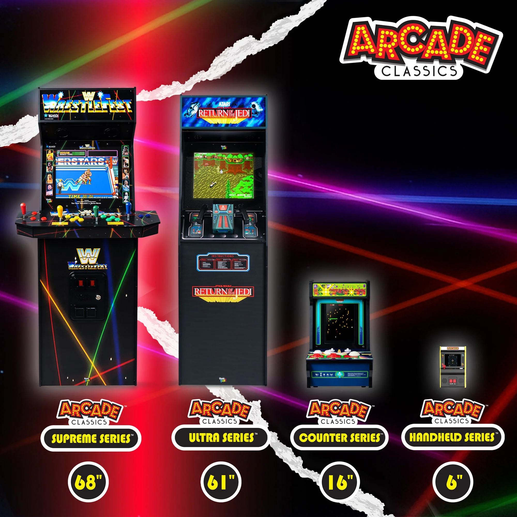 ARCADE CLASSICS – ATARI STAR WARS ULTRA SERIES, 3 GAME CABINET - Image 11