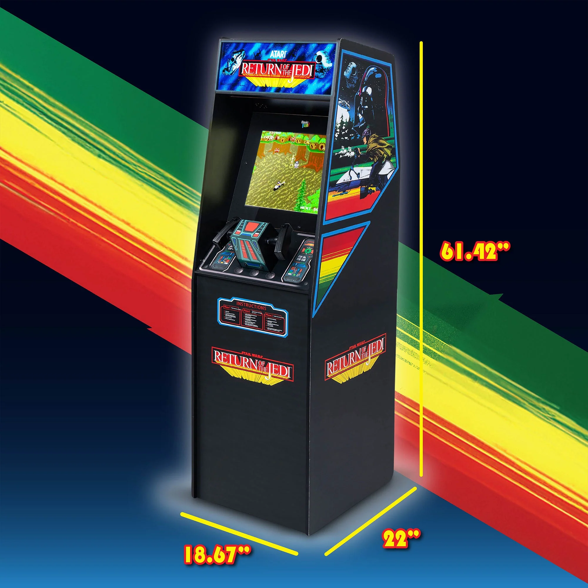 ARCADE CLASSICS – ATARI STAR WARS ULTRA SERIES, 3 GAME CABINET - Image 7