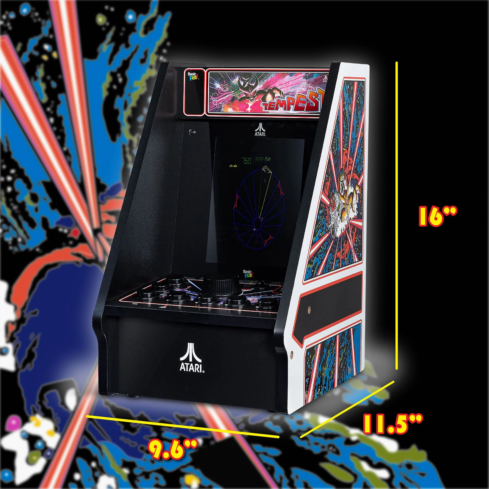 ARCADE CLASSICS – TEMPEST COUNTER SERIES, 5 GAME CABINET - Image 5