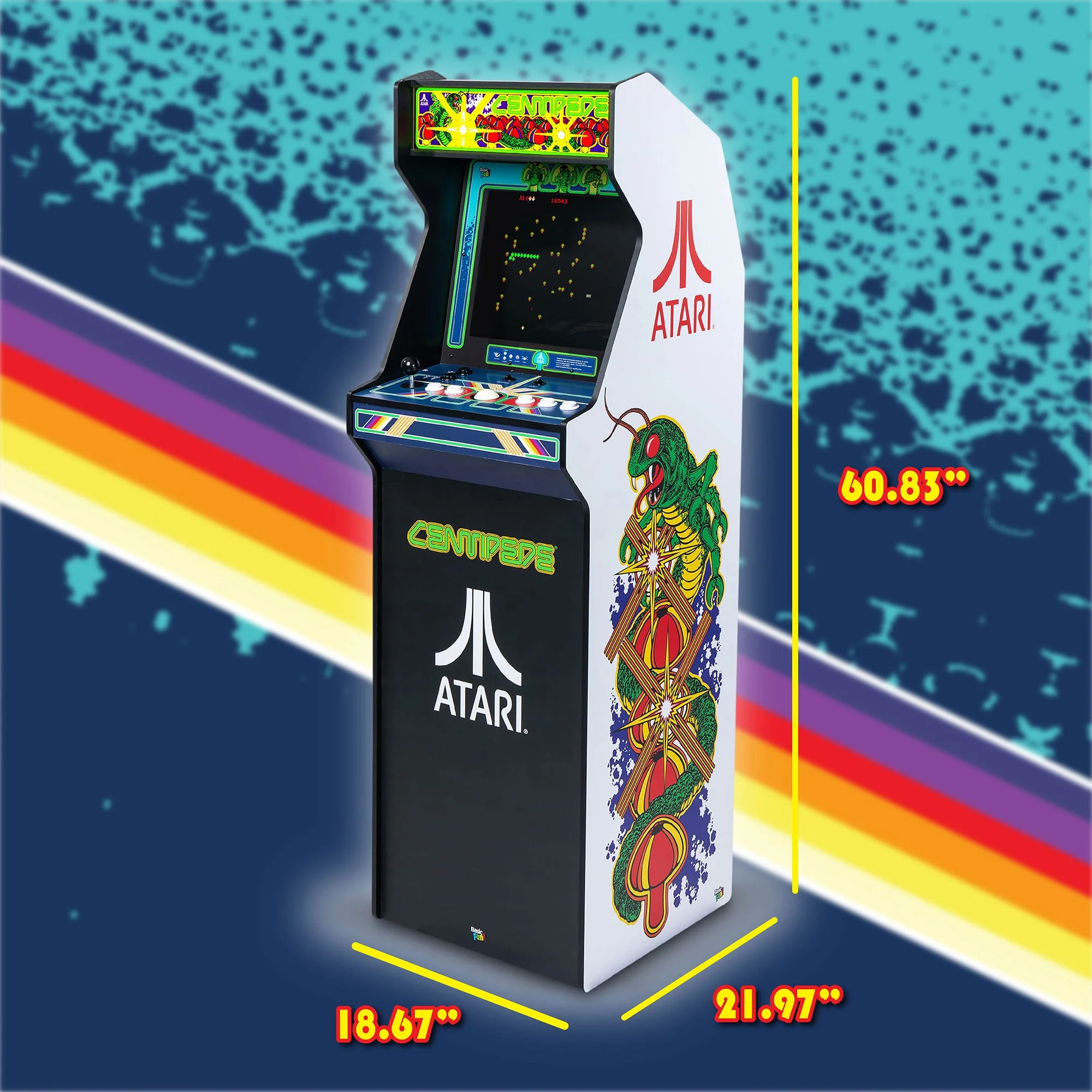 ARCADE CLASSICS – CENTIPEDE ULTRA SERIES, 40 GAME CABINET - Image 5