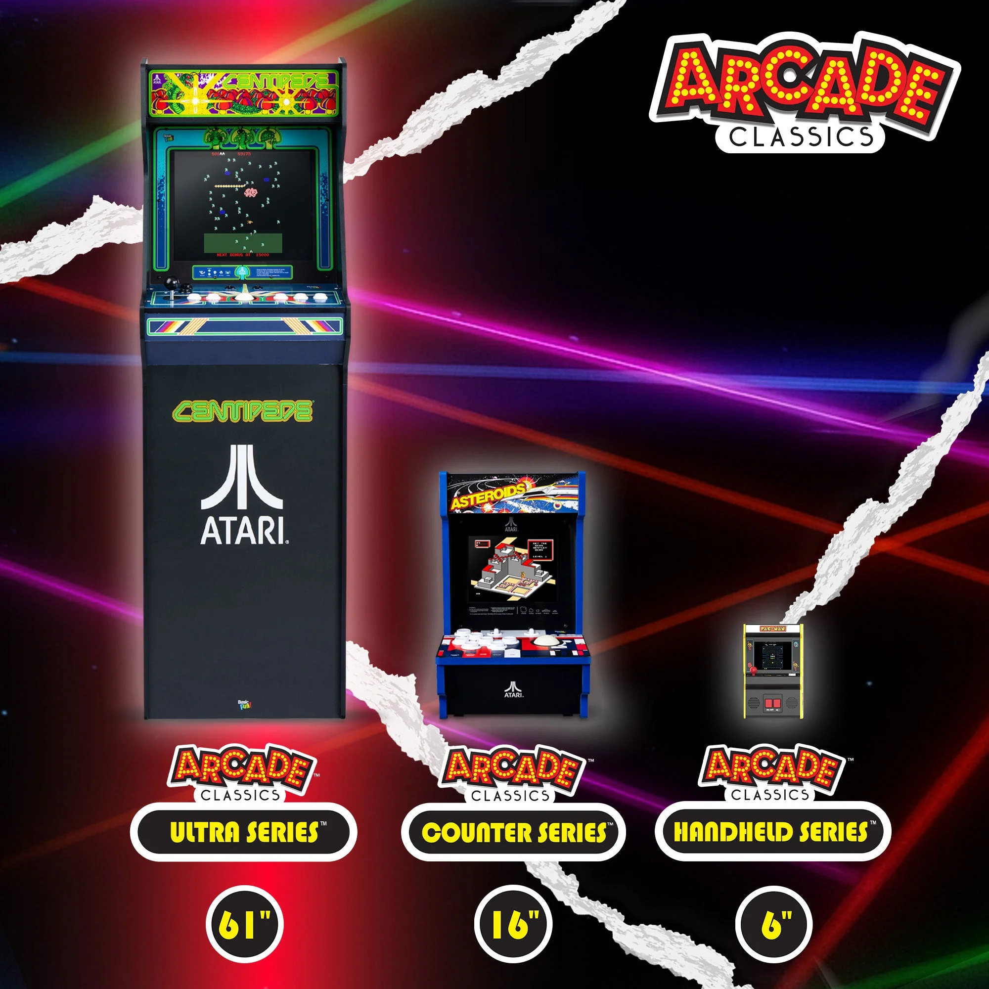 ARCADE CLASSICS – CENTIPEDE ULTRA SERIES, 40 GAME CABINET - Image 7