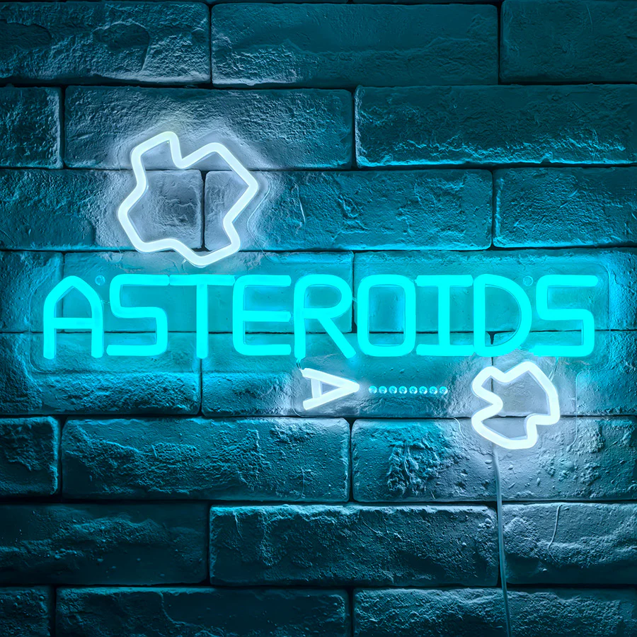 Asteroids Neon LED Sign (16" x 9") - Image 5