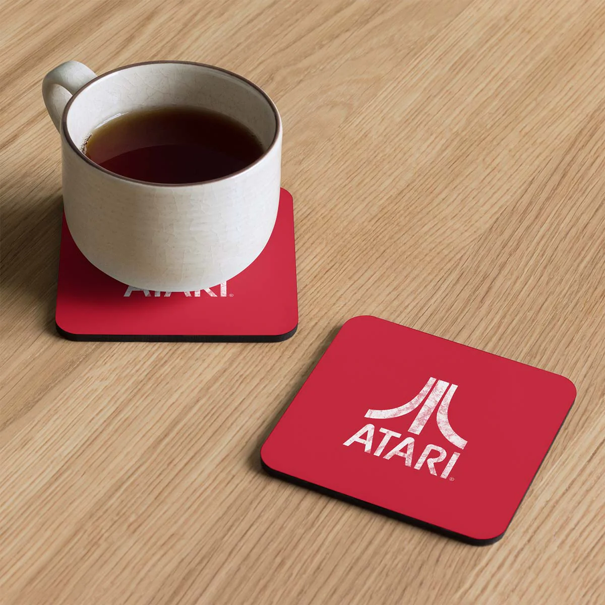 Atari Distressed Logo Coasters (4-Pack) - Image 2
