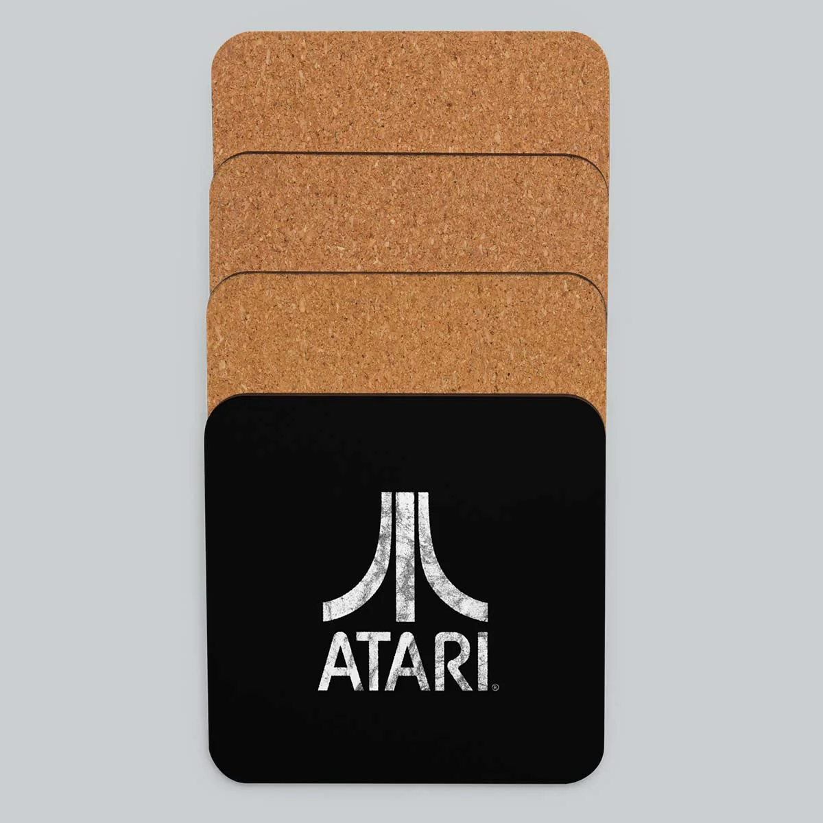 Atari Distressed Logo Coasters (4-Pack) - Image 3