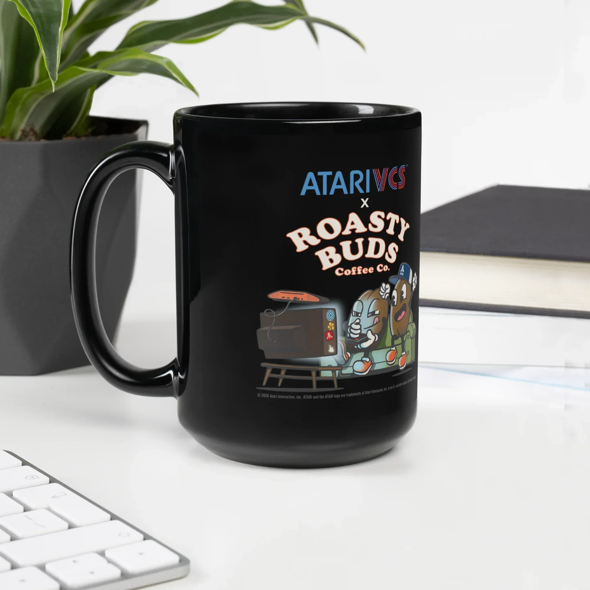 ATARI VCS X ROASTY BUDS CERAMIC MUG - Image 2