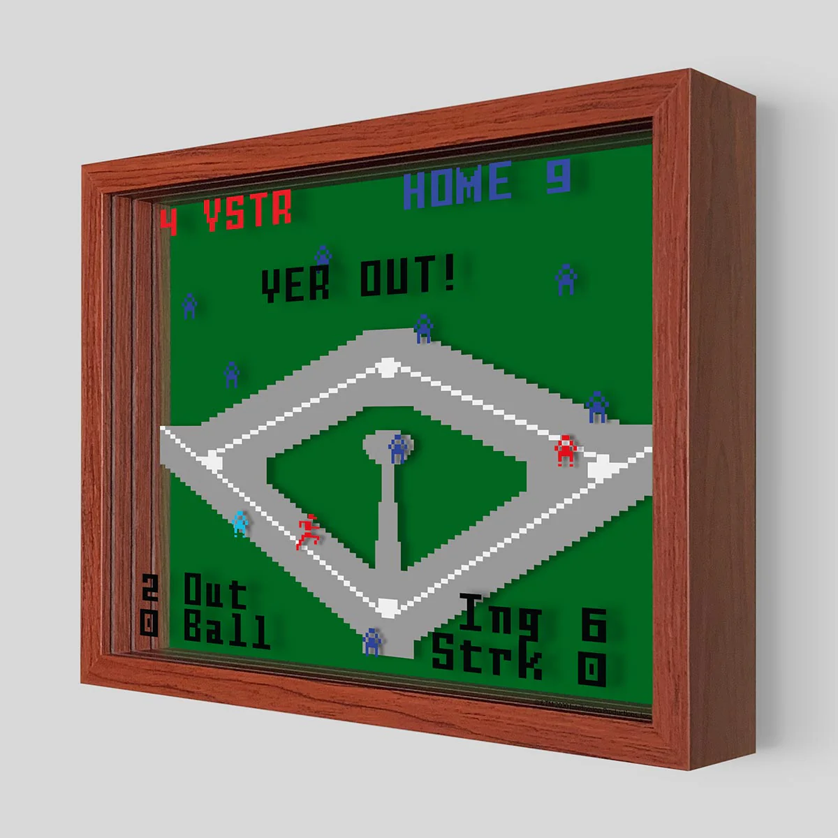 Baseball Shadowbox Art - Image 2