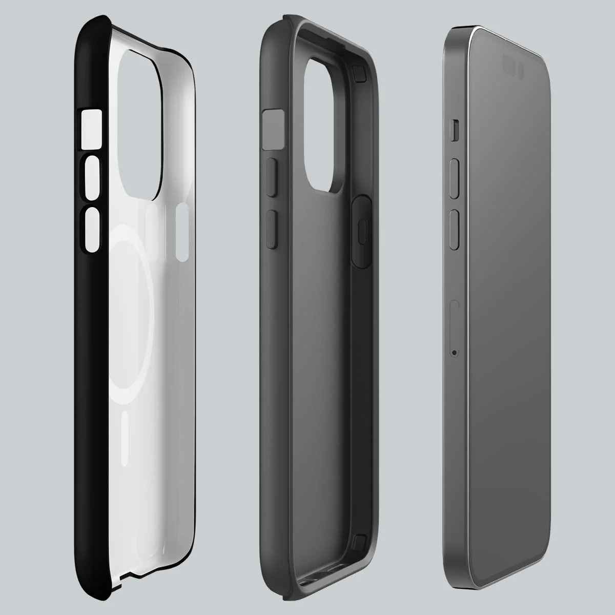 Retro Black iPhone Case - Image 2
