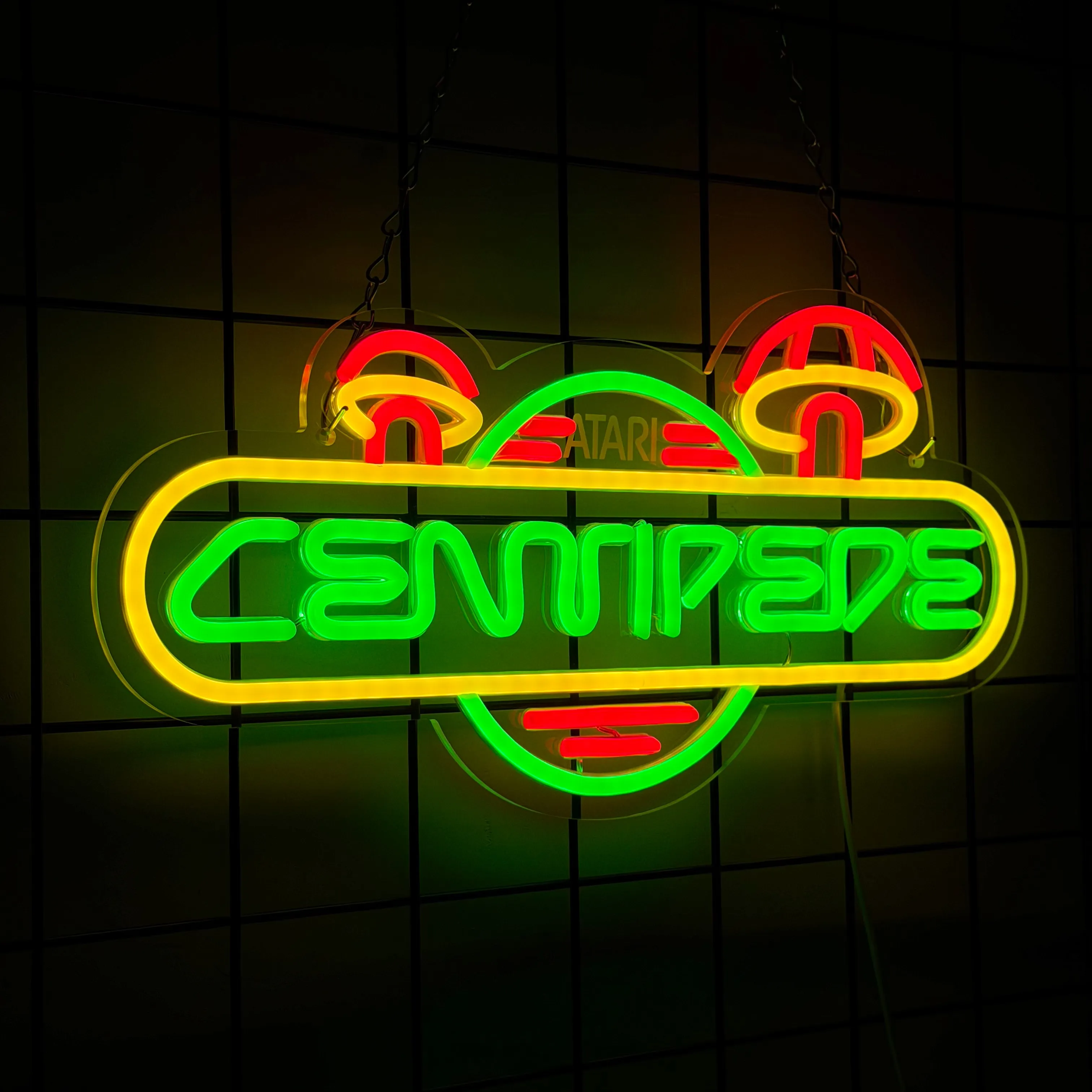 Centipede Neon LED Sign (16” x 8”) - Image 3