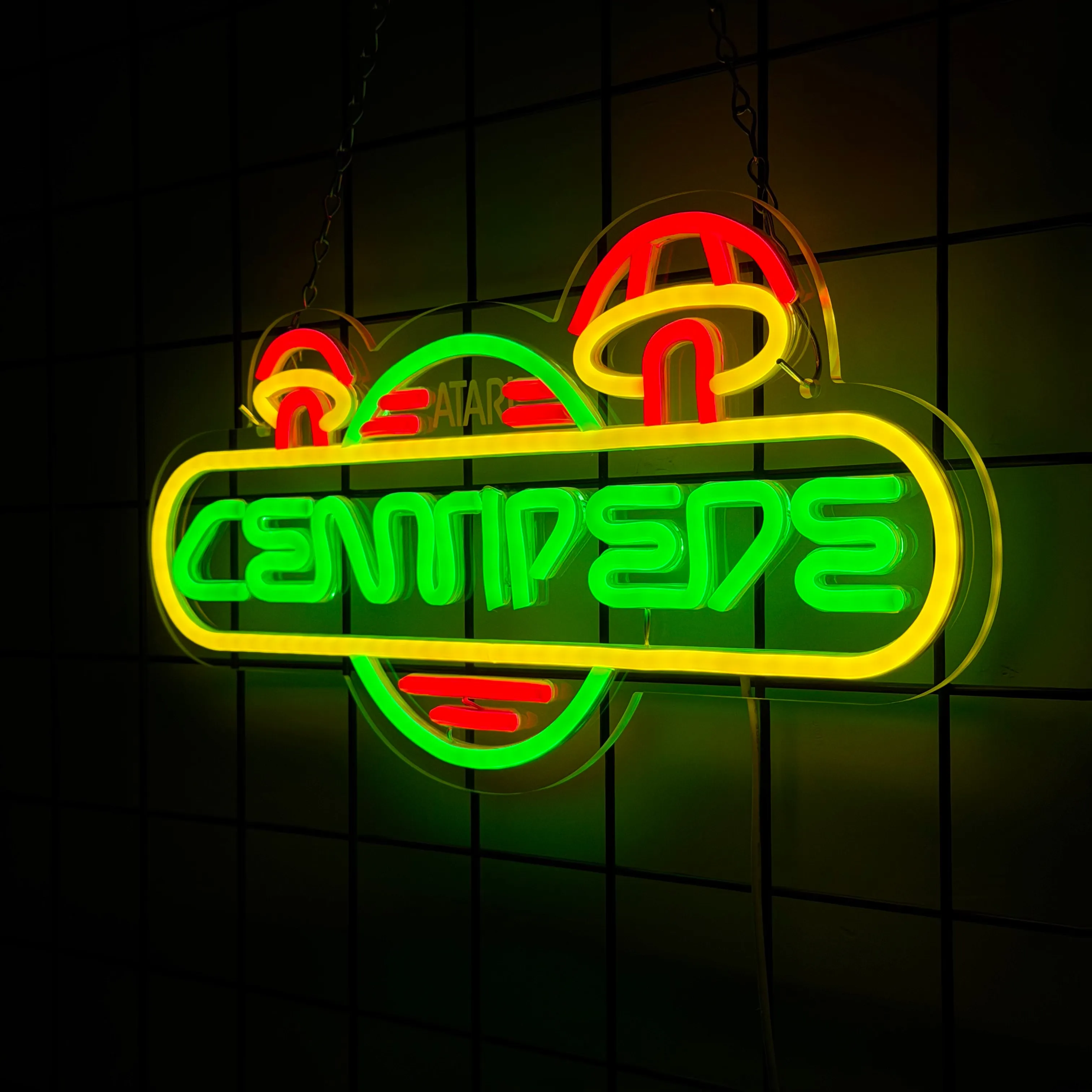 Centipede Neon LED Sign (16” x 8”) - Image 4