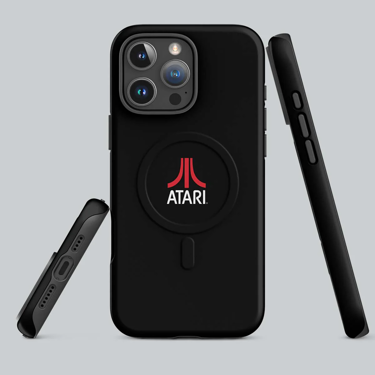 Coal Black Atari MagSafe® iPhone® Case - Image 3