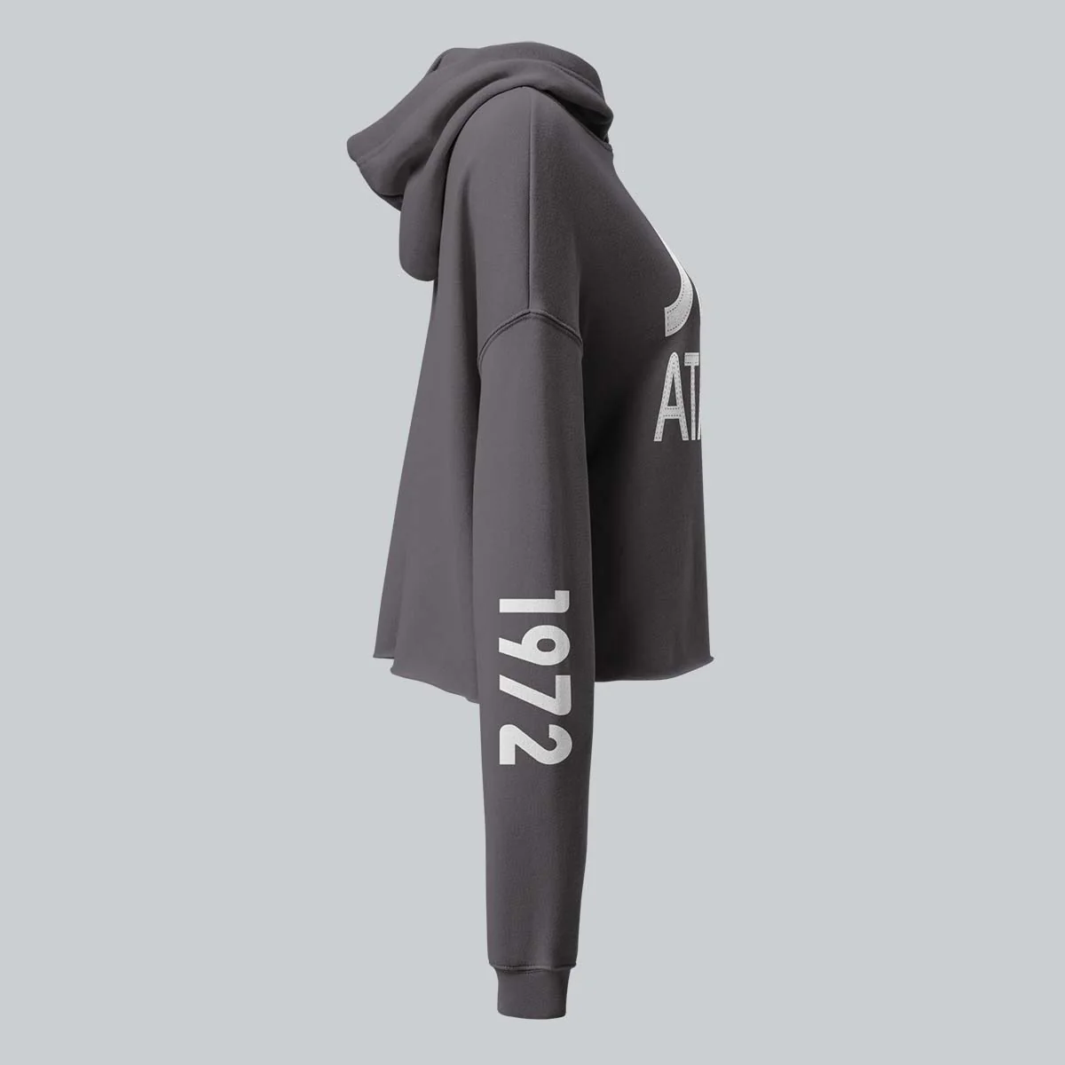 Stitch Effect Atari Cropped Sweatshirt - Image 5