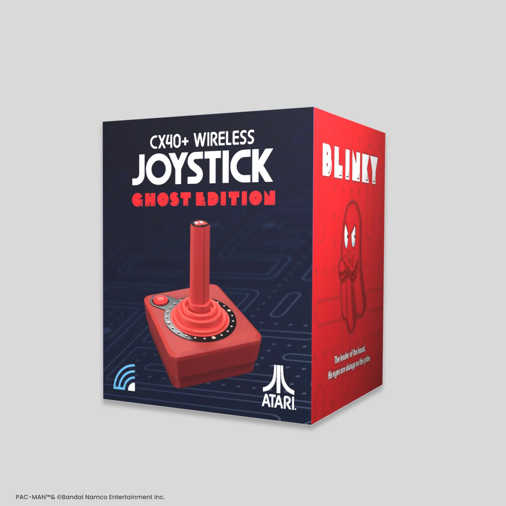 CX40+ Wireless Joystick: Ghost Edition – BLINKY (Red) - Image 3