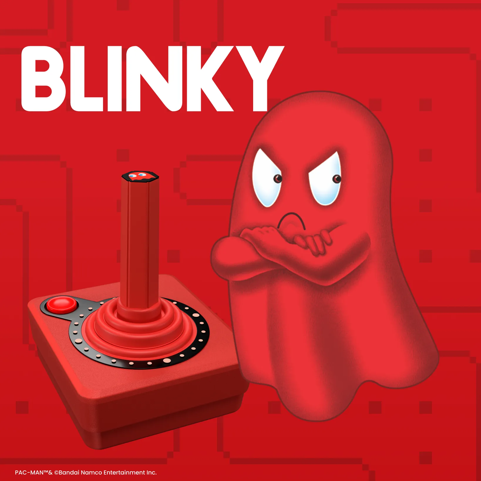 CX40+ Wireless Joystick: Ghost Edition – BLINKY (Red) - Image 5