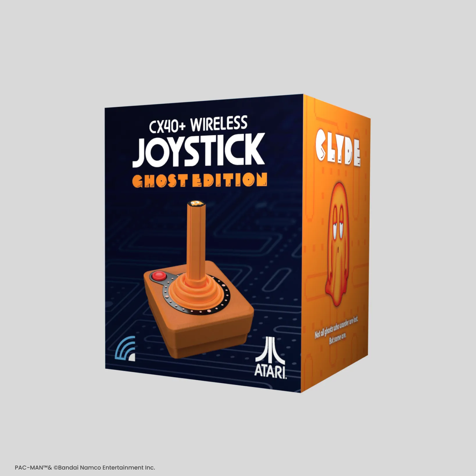 CX40+ Wireless Joystick: Ghost Edition – CLYDE (Orange) - Image 4