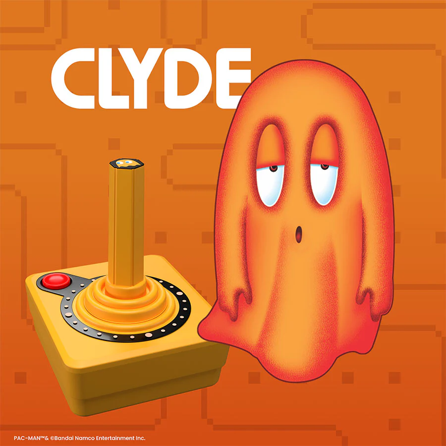 CX40+ Wireless Joystick: Ghost Edition – CLYDE (Orange) - Image 5