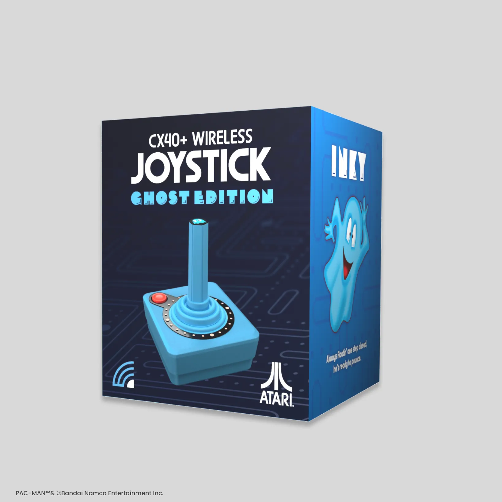 CX40+ Wireless Joystick: Ghost Edition – INKY (Blue) - Image 3