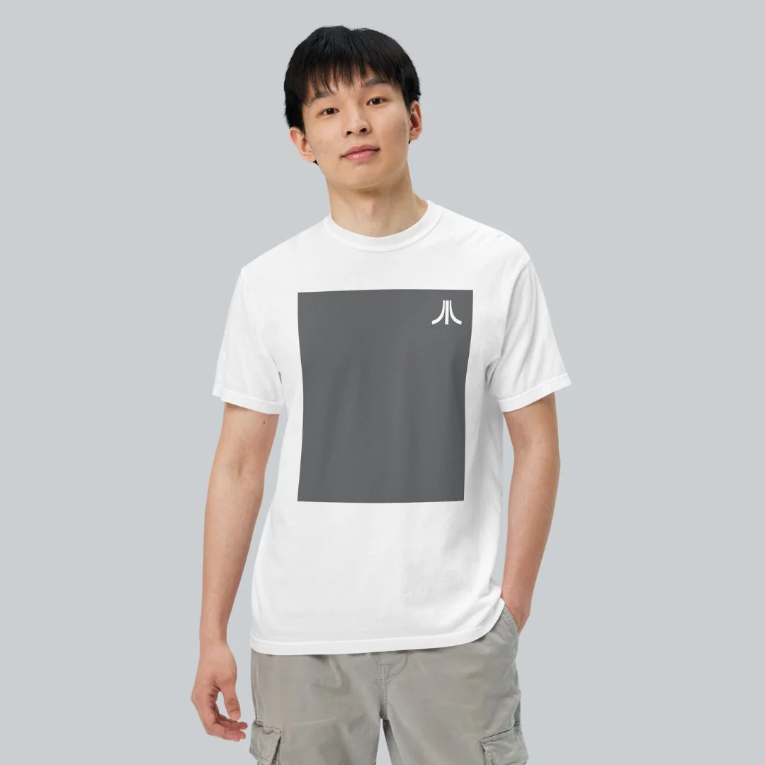 Gray Fuji Block Tee - Image 3
