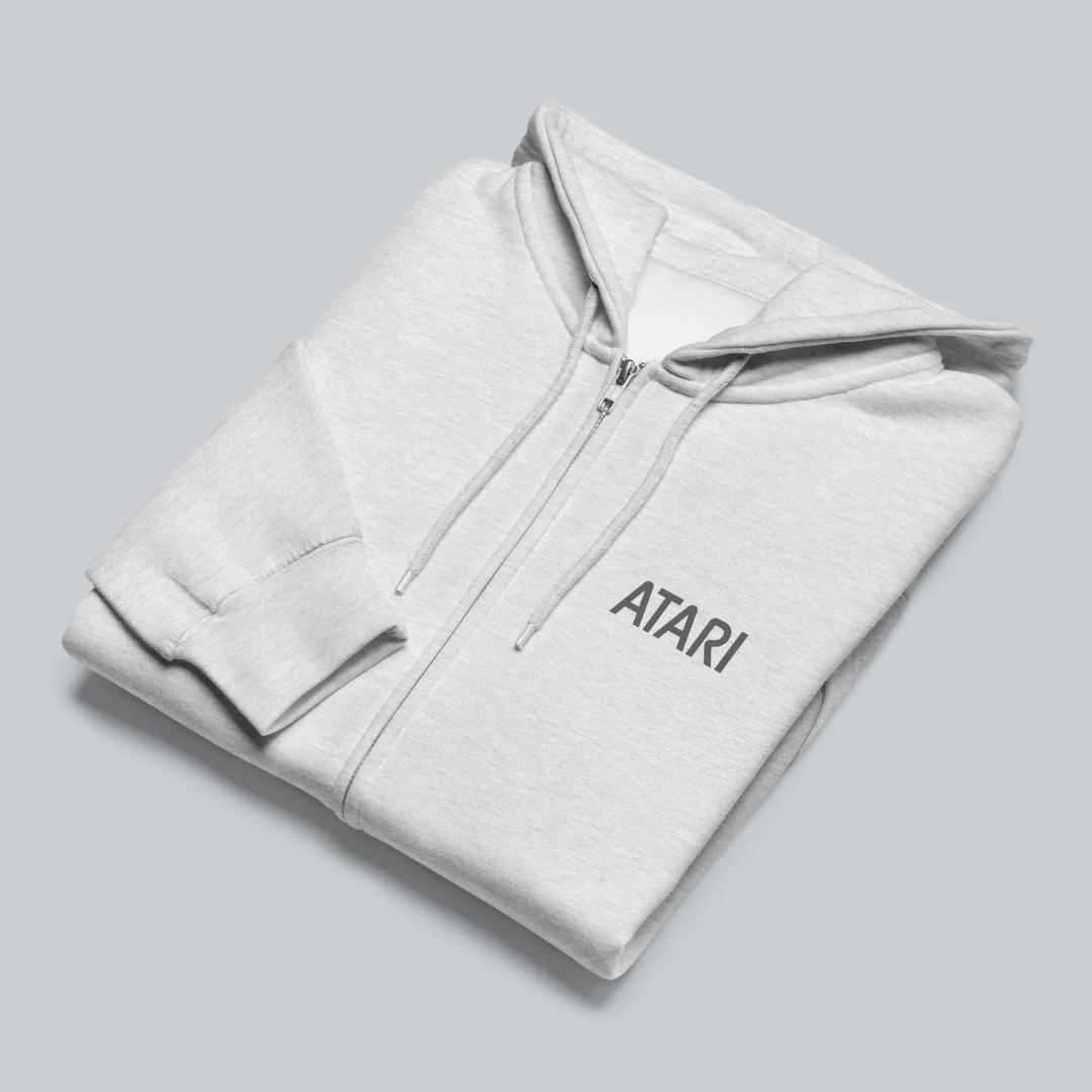 Gray Fuji Block Zip Hoodie - Image 5