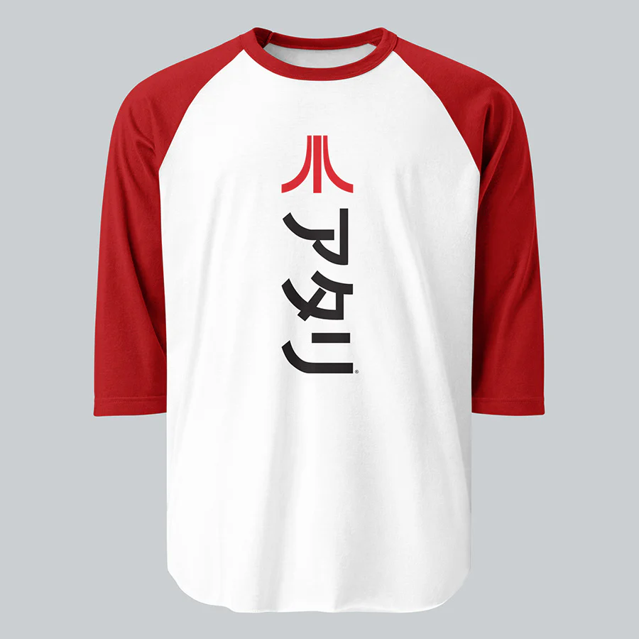 Katakana 3/4 Sleeve Raglan Tee - Image 4