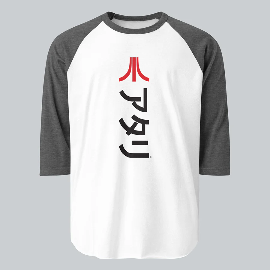 Katakana 3/4 Sleeve Raglan Tee - Image 5
