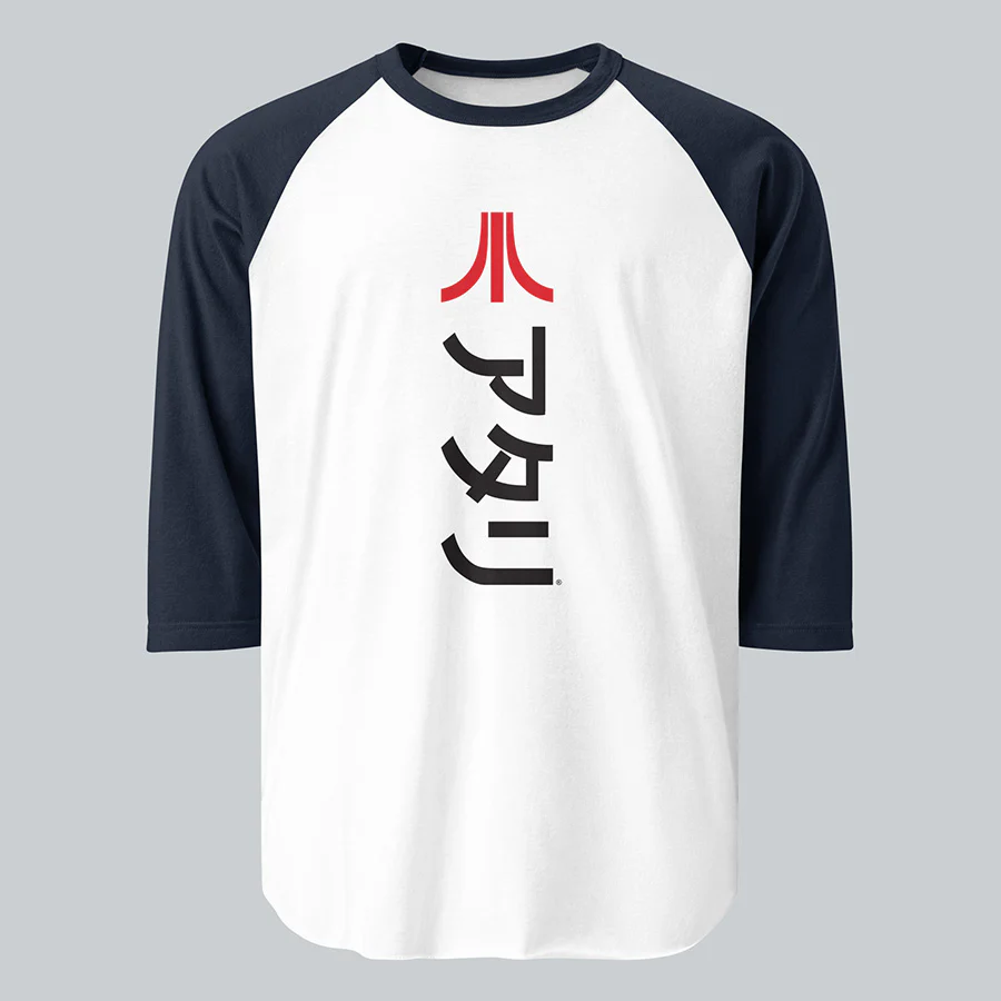 Katakana 3/4 Sleeve Raglan Tee - Image 6