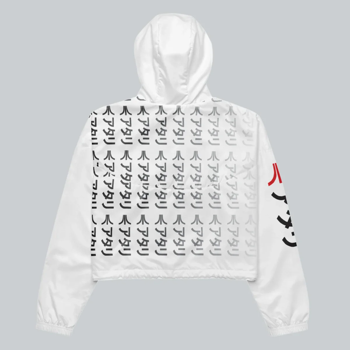 Katakana Cropped Windbreaker - Image 3