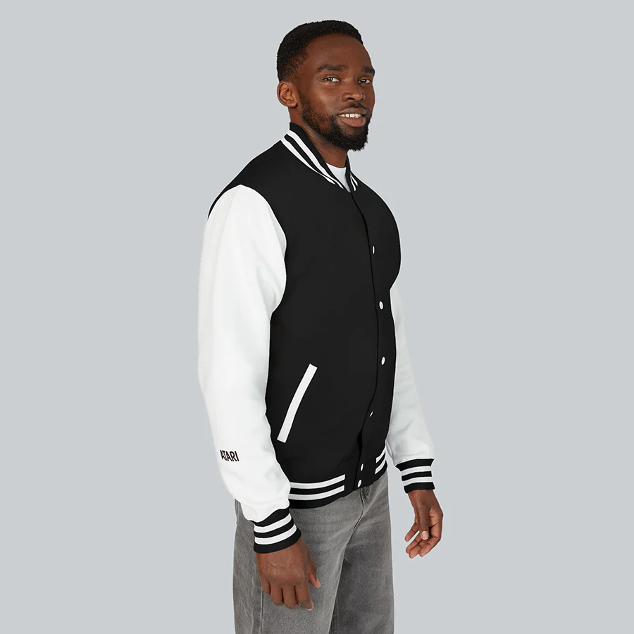 Katakana Letterman Jacket - Image 3