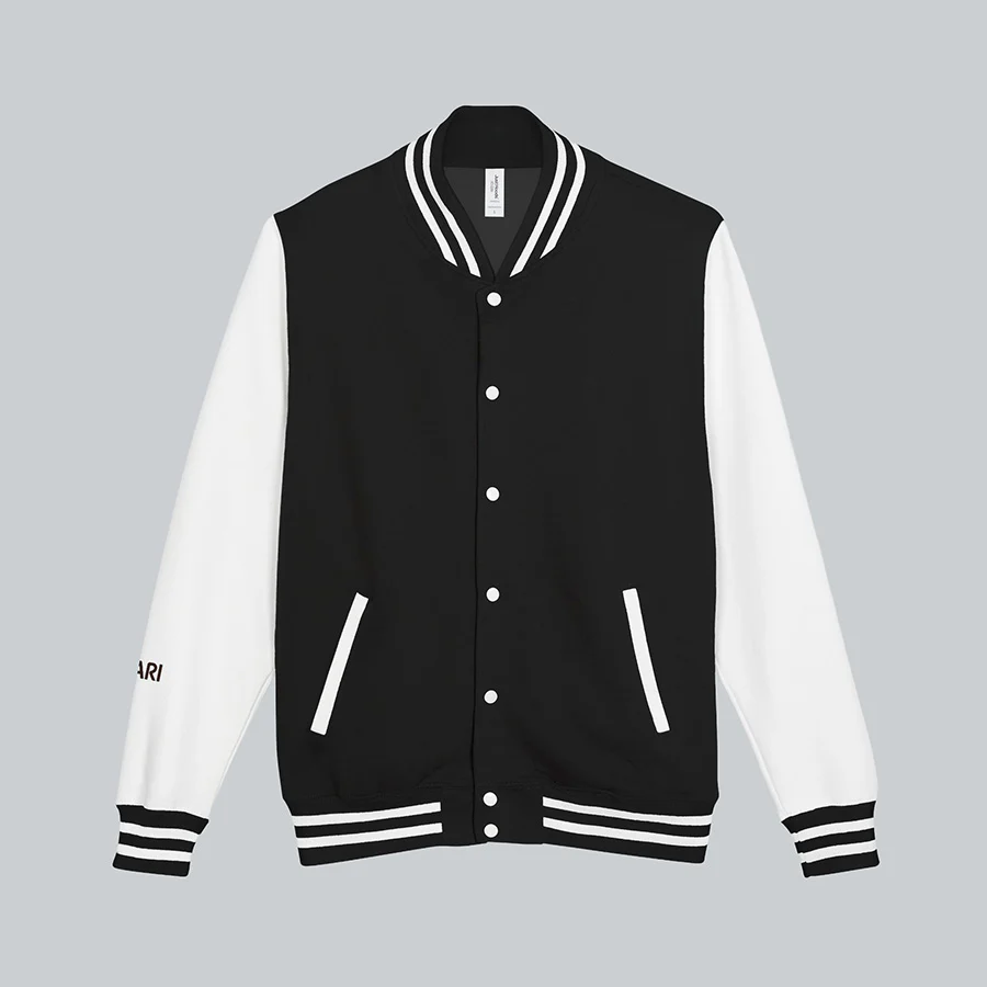 Katakana Letterman Jacket - Image 4