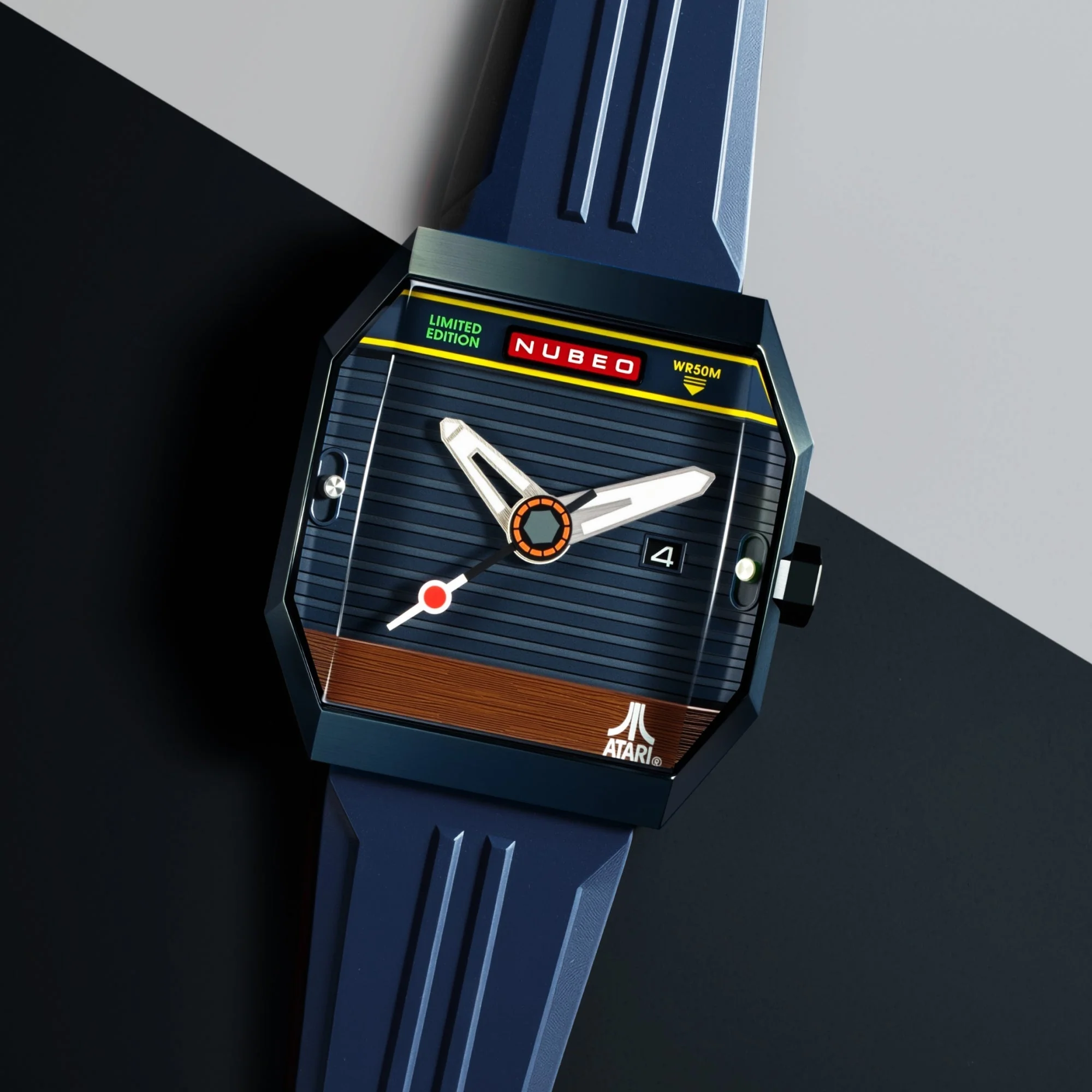 NUBEO x Atari Watch - Console Automatic Atari 2600 - Binary Blue - Image 4