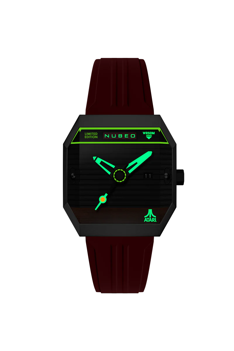 NUBEO x Atari Watch - Console Automatic Atari 2600 - Radiant Ruby - Image 5