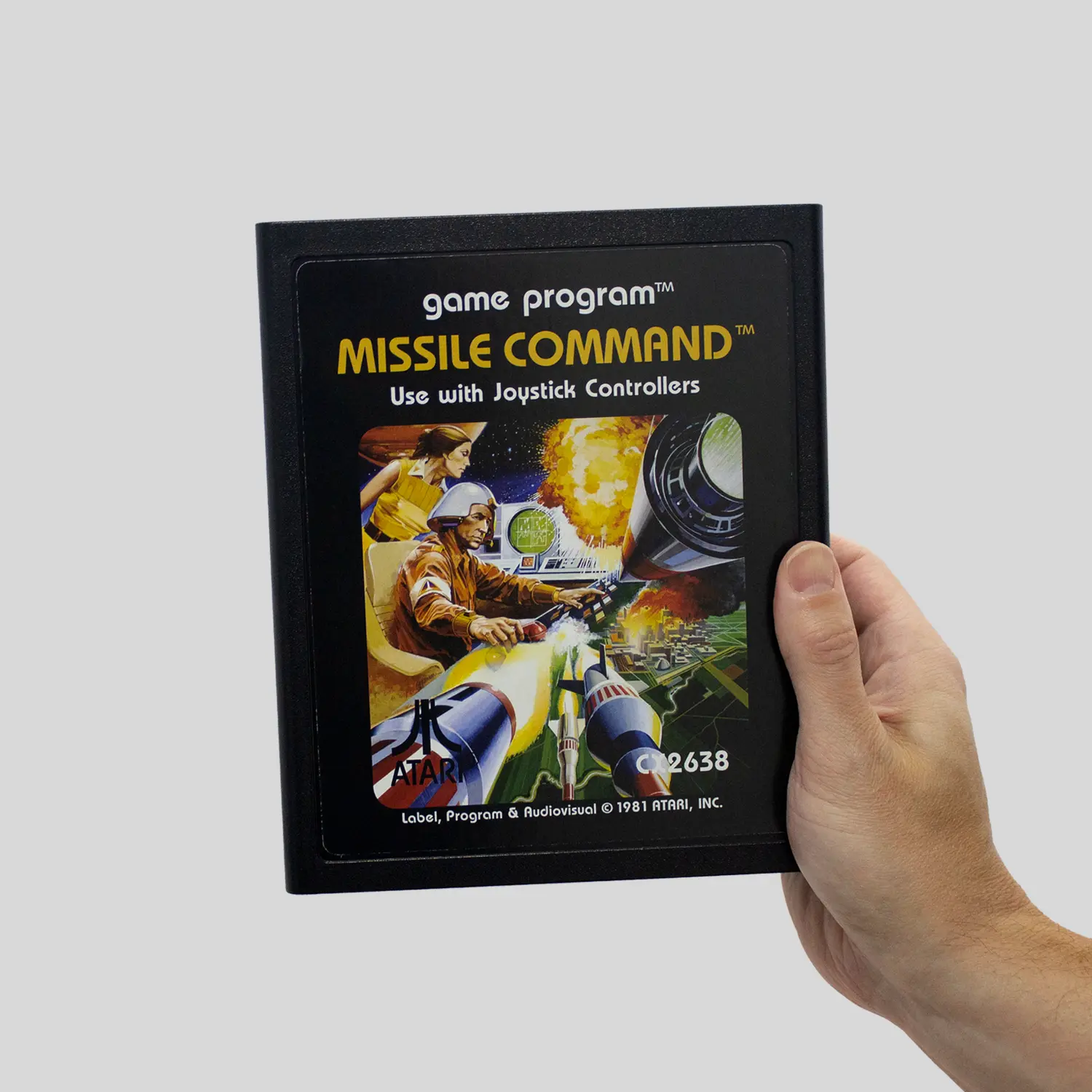 Missile Command Oversized Cartridge Replica - Image 2