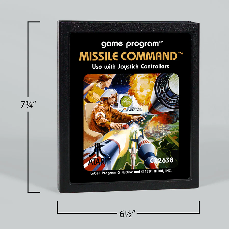 Missile Command Oversized Cartridge Replica - Image 3