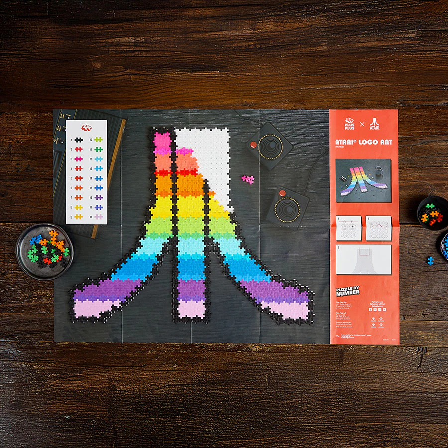 Rainbow Fuji Puzzle by Plus-Plus - Image 3
