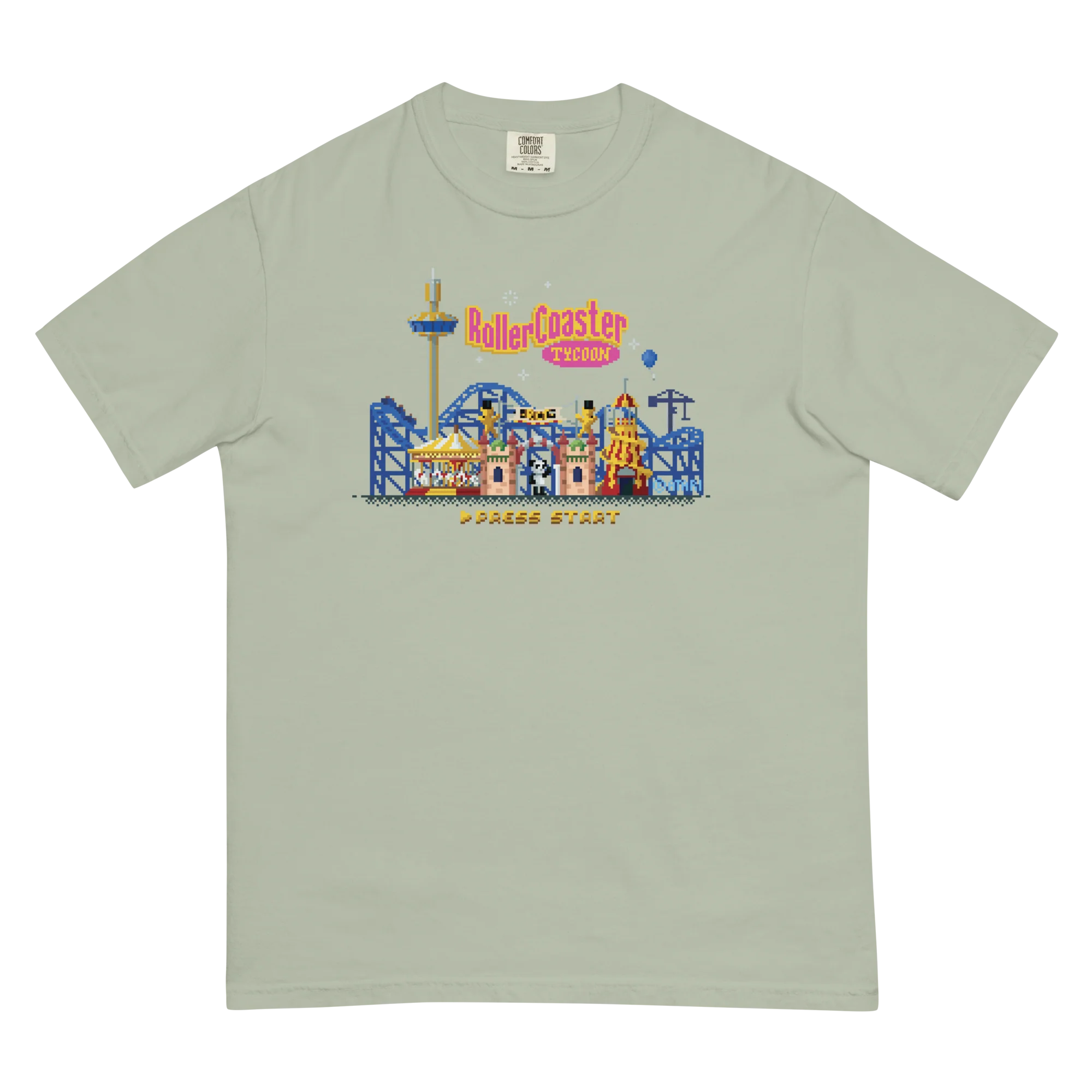RCT 25th Anniversary Retro Pixel Art Tee - Image 6