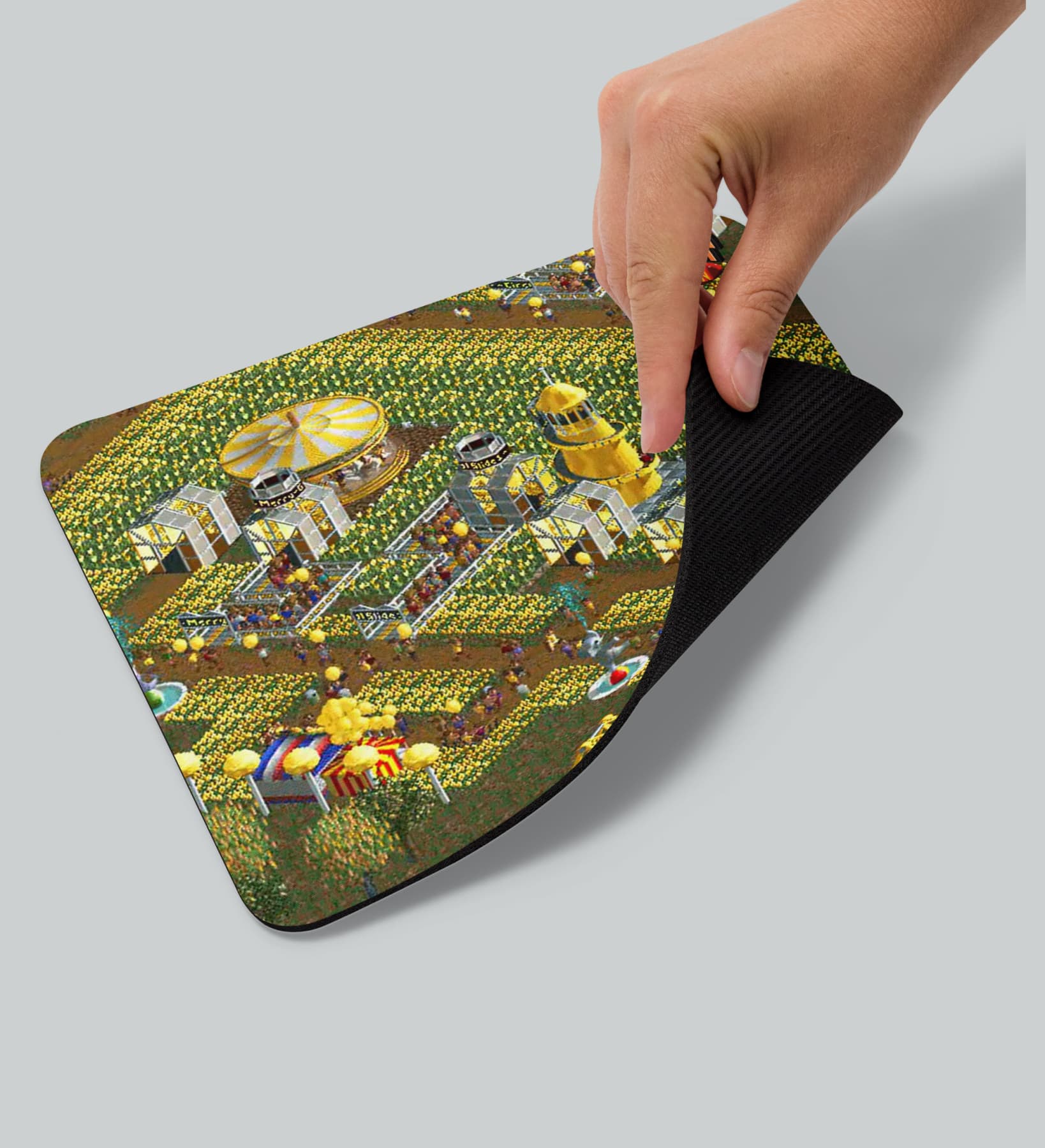 RCT 25th Anniversary Yellow Park Art Mouse Pad - Image 3