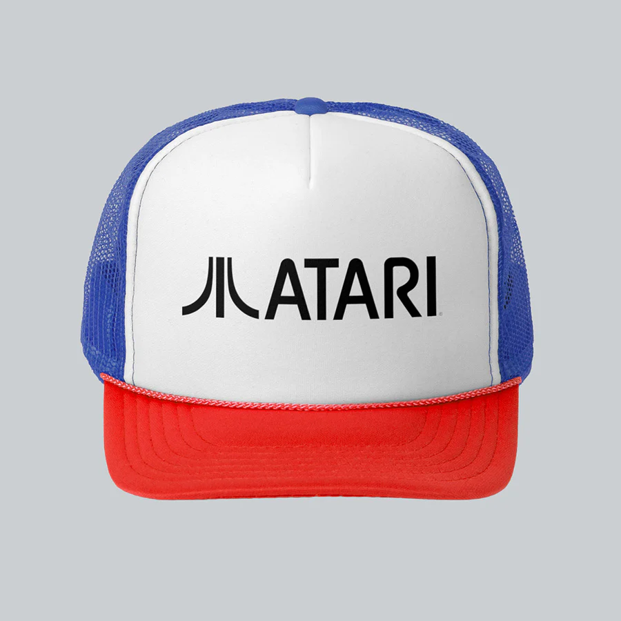 Summer Trucker Hat (Red & Blue) - Image 3