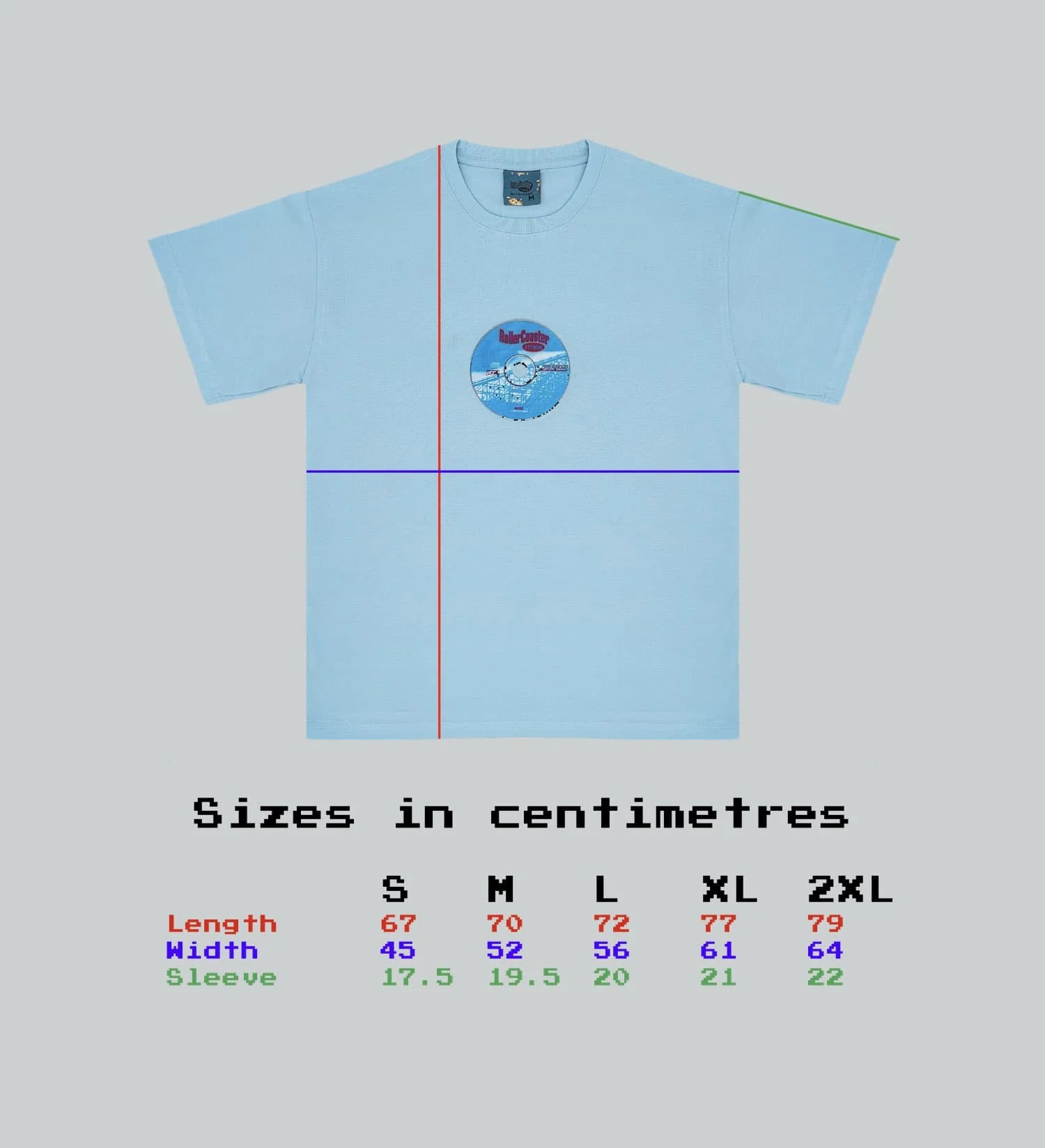 RollerCoaster Tycoon x errornogo Disc Tee - Image 3