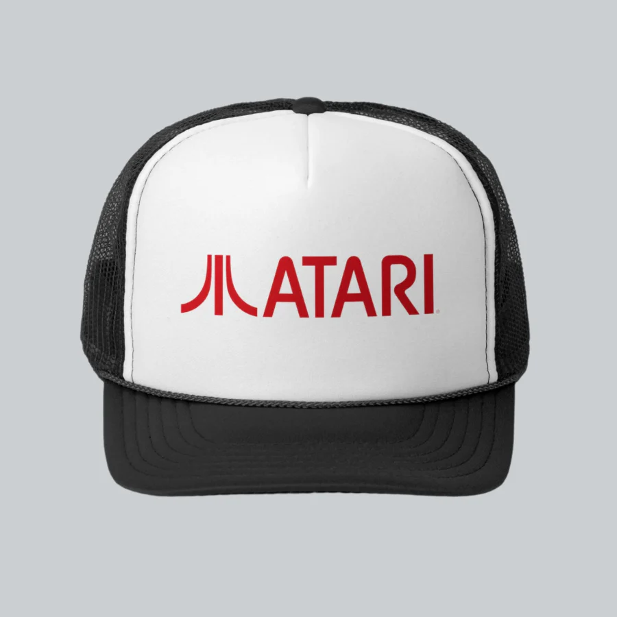 Summer Trucker Hat (Black & Red) - Image 3