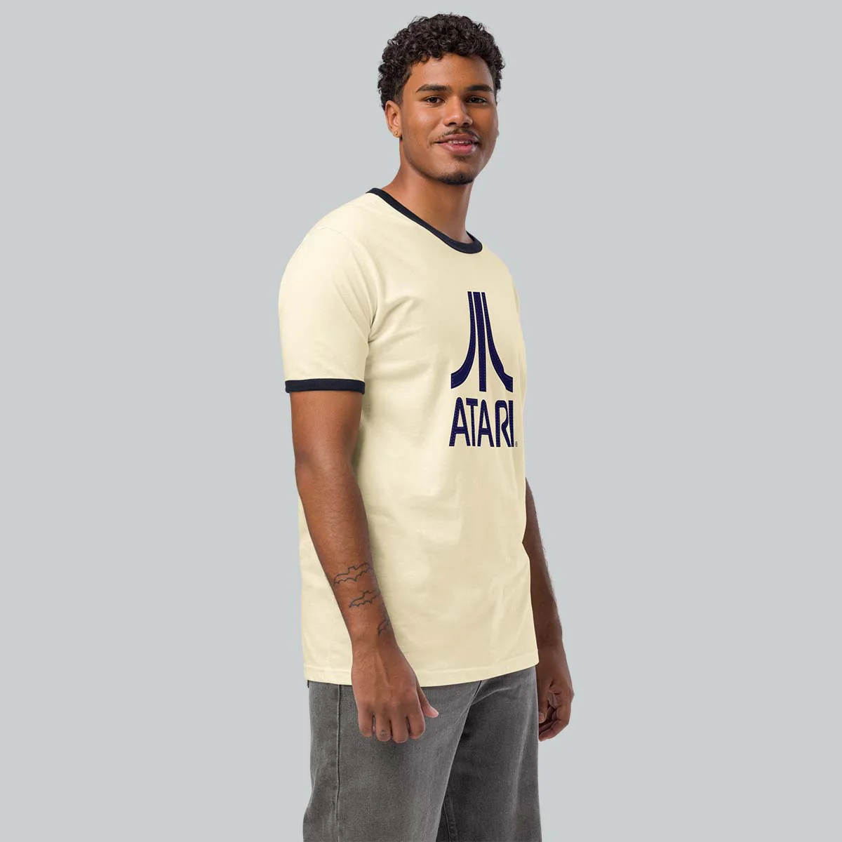 Stitch Effect Atari Ringer Tee - Image 3