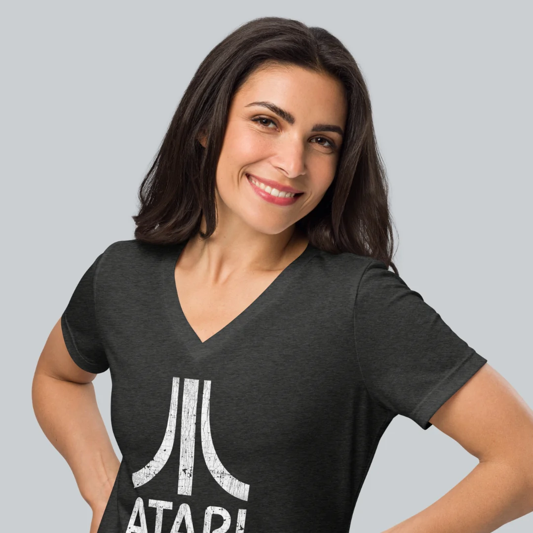 Vintage Fuji Women's V-Neck Tee - Image 5