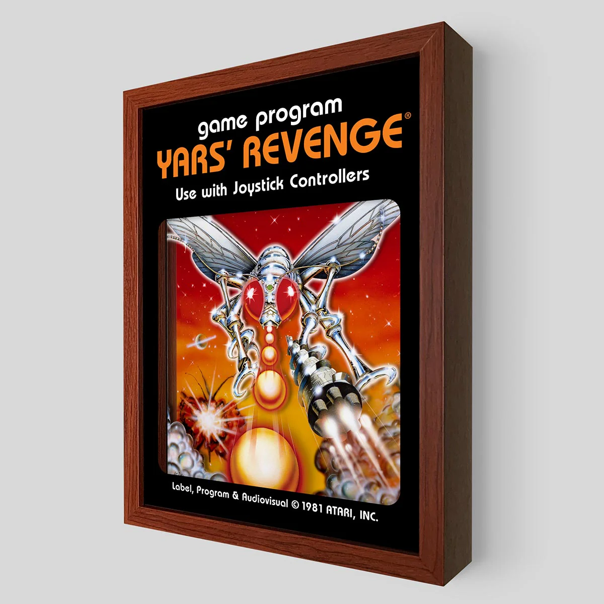 Yars’ Revenge 2600 Shadowbox Art - Image 2